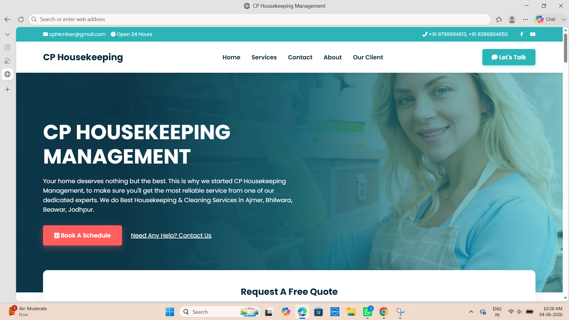 CP Housekeeping