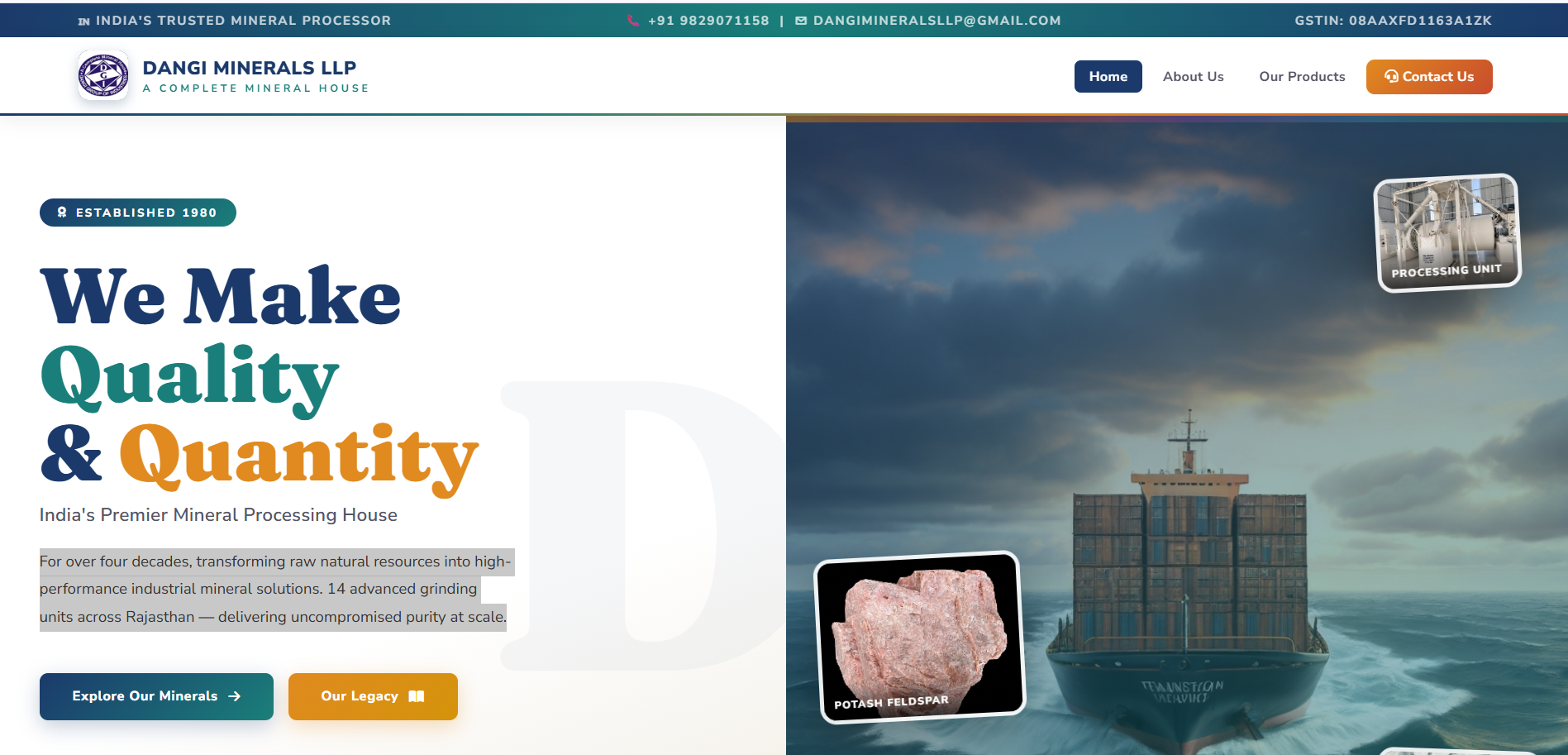 DANGI MINERALS LLP
