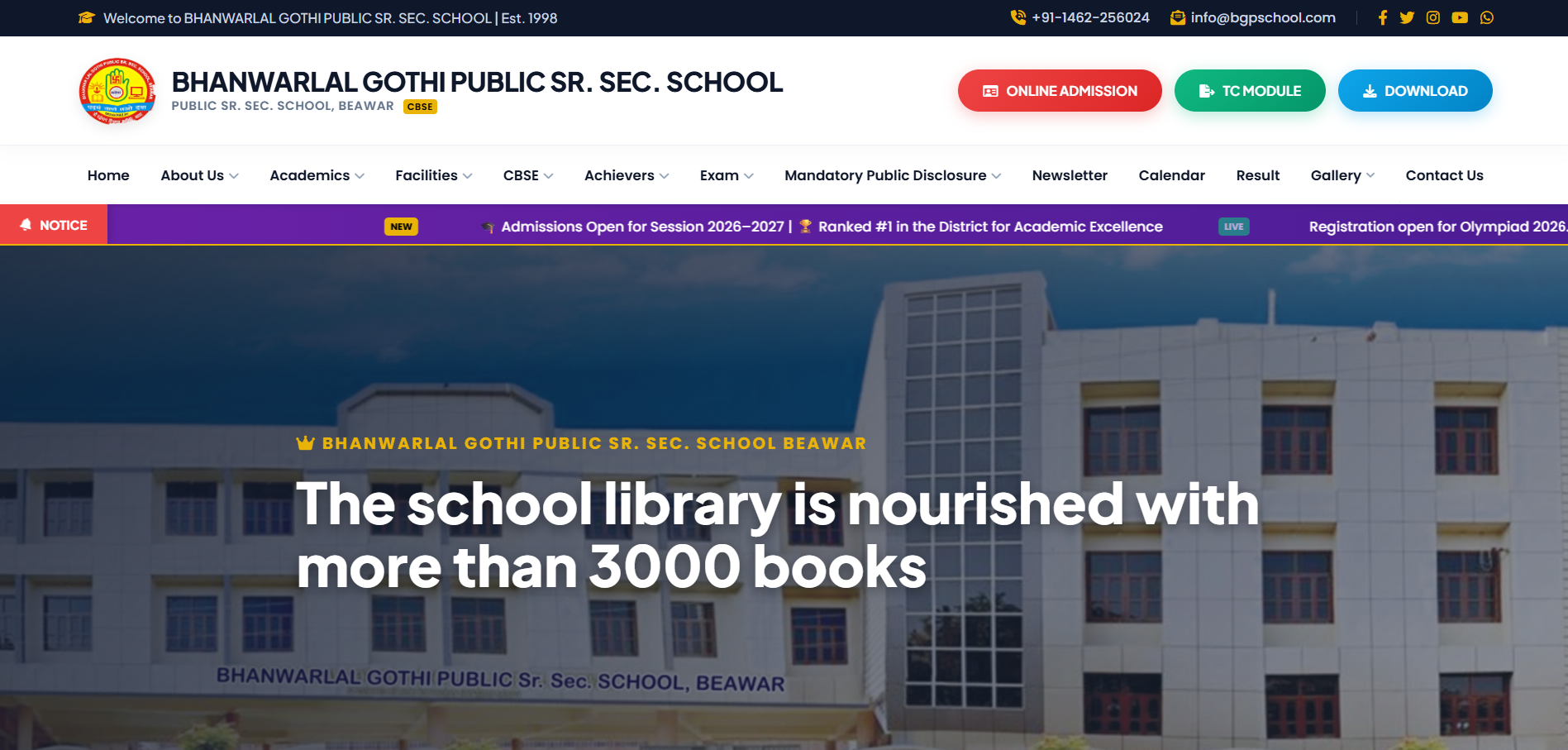 BHANWARLAL GOTHI PUBLIC SR. SEC. SCHOOL