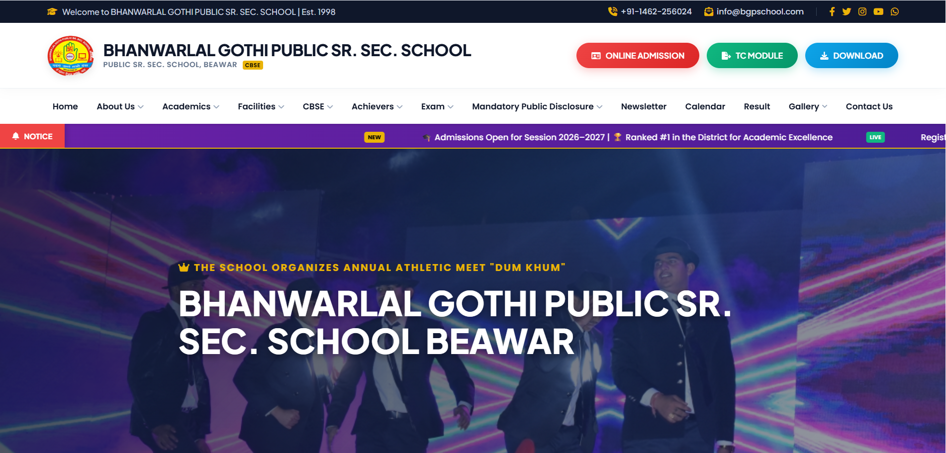 BHANWARLAL GOTHI PUBLIC SR. SEC. SCHOOL Details